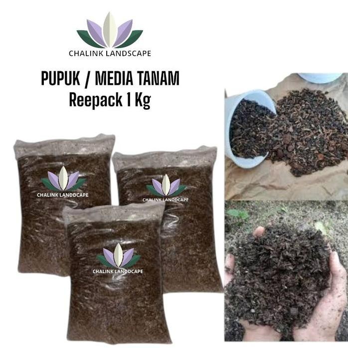 

Terlaris Media Tanam 1Kg Pupuk Kandang Organik Siap Pakai / Tanah Subur / Media Tanam Vermentasi / Pupuk Tanaman / Pupuk Benih Siap Pakai