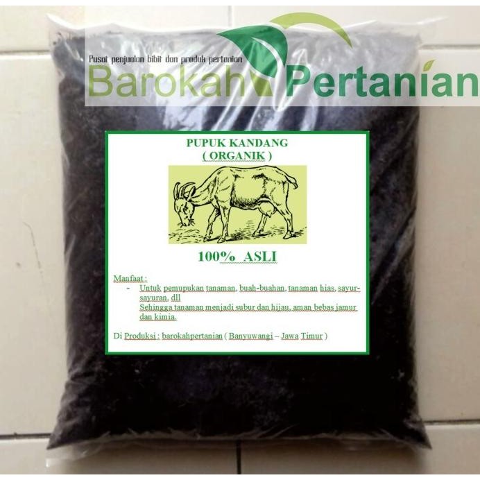 

Terlaris Pupuk Kandang Original Super ( Kotoran Kambing ) Ori