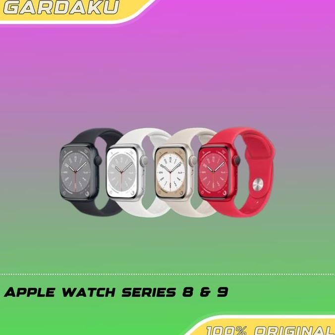 BEBAS ONGKIR - Apple Watch Series 8 2022 - Series 9 2023 41mm BNIB GPS Only