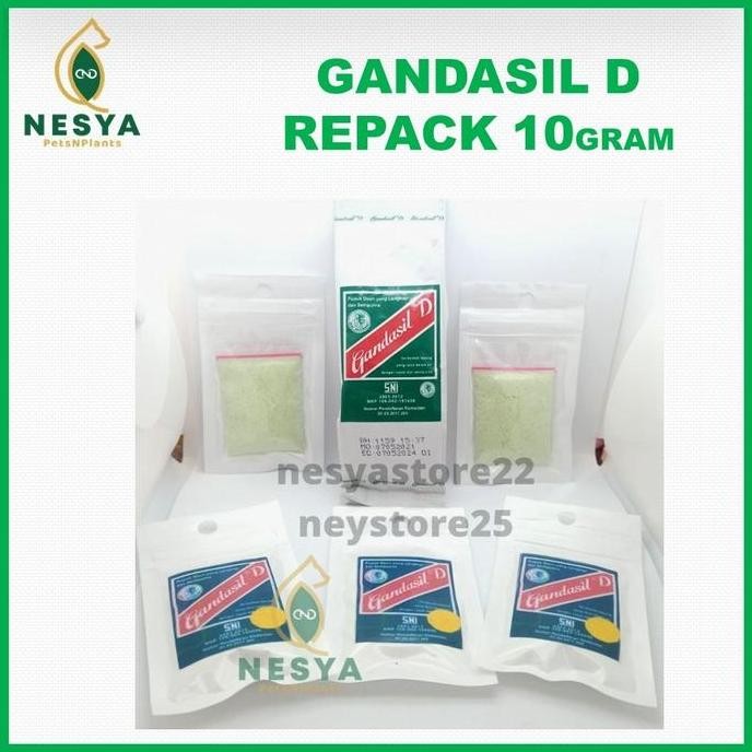 

Terlaris Gandasil D Pupuk Daun Npk Majemuk Kemasan Repack 10 Gram - Gandasil D