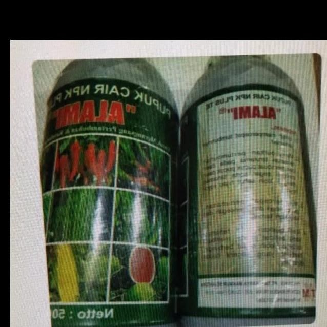 

Terlaris Pupup Cair Npk Plus Te, Alami, Kemasan 500Ml Cocok Untuk Tanaman Anda!