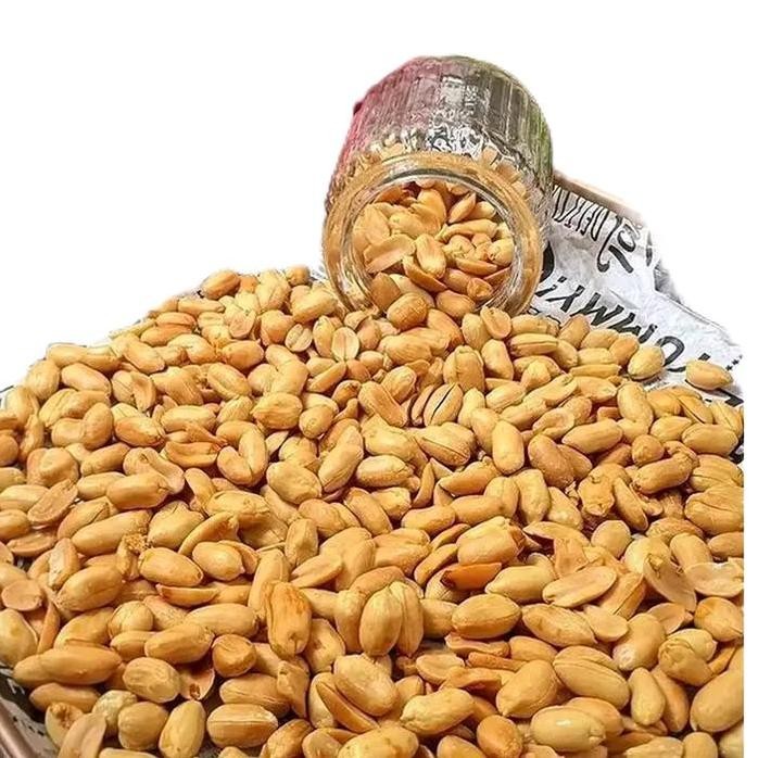 

Terlaris 1Kg Kacang Bawang Lokal Kacang Tanah Kupas Masak Food Snack Makanan Ringan Cemilan Wijen