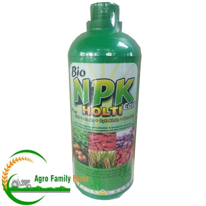 

Terlaris Bio Npk Holti Cair Plus Ga3 + Auxin + Cytokinin + Perekat Untuk Pertumbuhan Tanaman - 1 Liter