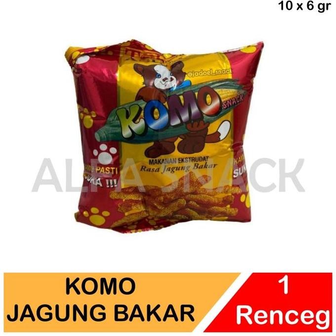 

Terlaris Chiki Jadul Komo Twist Corn | Jagung Bakar 1 Renceng (10 Pcs X 6 Gram)