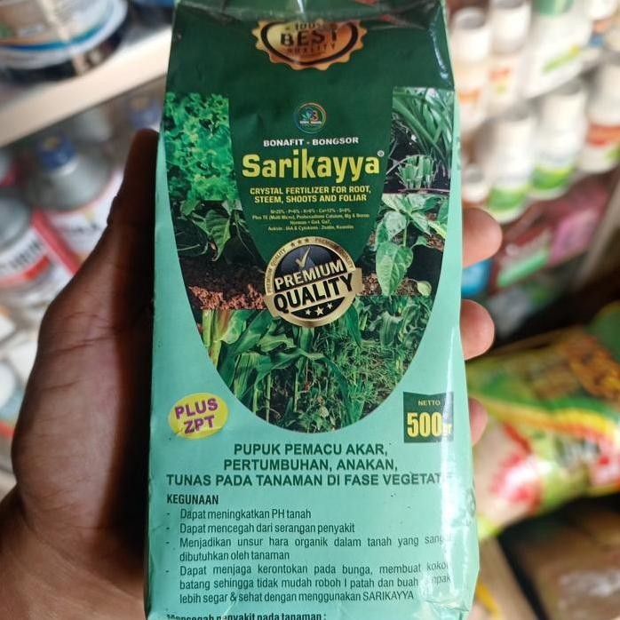 

Terlaris Pupuk Npk Majemuk Sarikayya Hijau 500 Gram