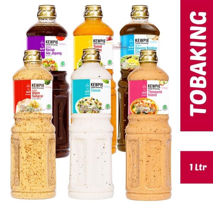 

Terlaris Kewpie Salad Dressing 1 Liter Wijen Sangrai Caesar Thousand Kecap Jepang