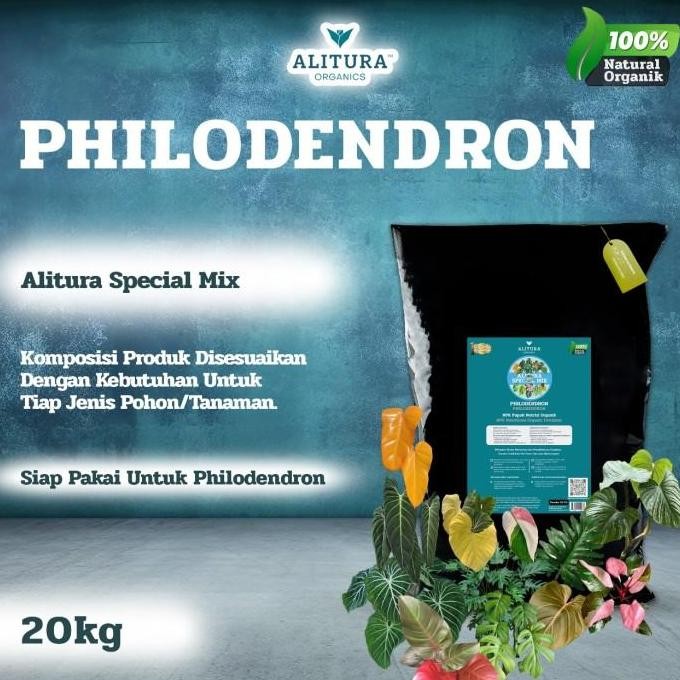 

Terlaris Alitura Pupuk Nutrisi Organik Tanaman Daun Philodendron Npk 100% Organic 20Kg Special Mix