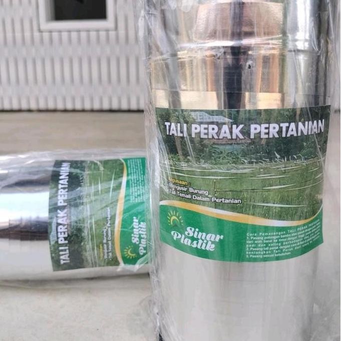 

Terlaris Lebih Murah! Pengendali Hama Burung | Kerlap Kerlip Pengusir Burung Di Sawah | Tali Perak Pertanian Madura | Sangat Efektif Dan Ekonomis Padi