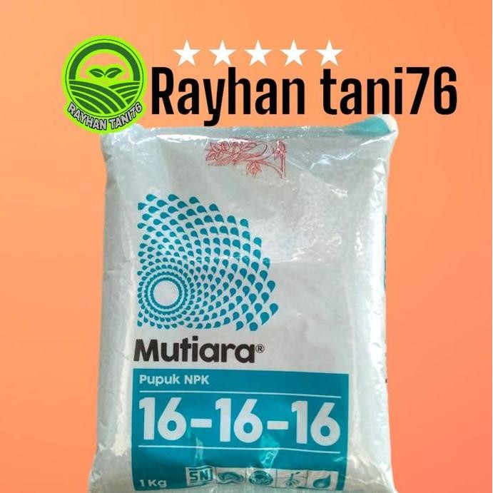 

Terlaris Npk Mutiara 16.16.16. 1 Kg - Pupuk Tumbuhan Tanaman