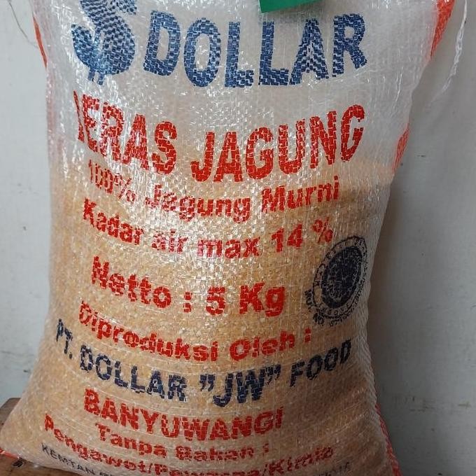 

Terlaris Beras Jagung Dollar 5Kg