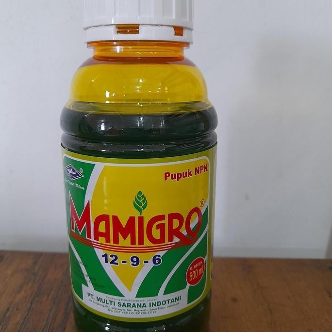 

Terlaris Pupuk Daun Npk Cair Mamigrow 500Ml