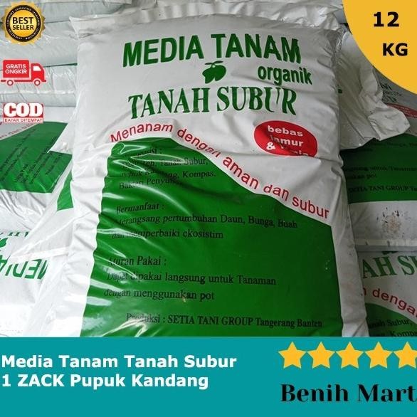 

Terlaris Media Tanam Tanah Subur 1 Zack Pupuk Kompos Pupuk Kandang Gojek D3V!!