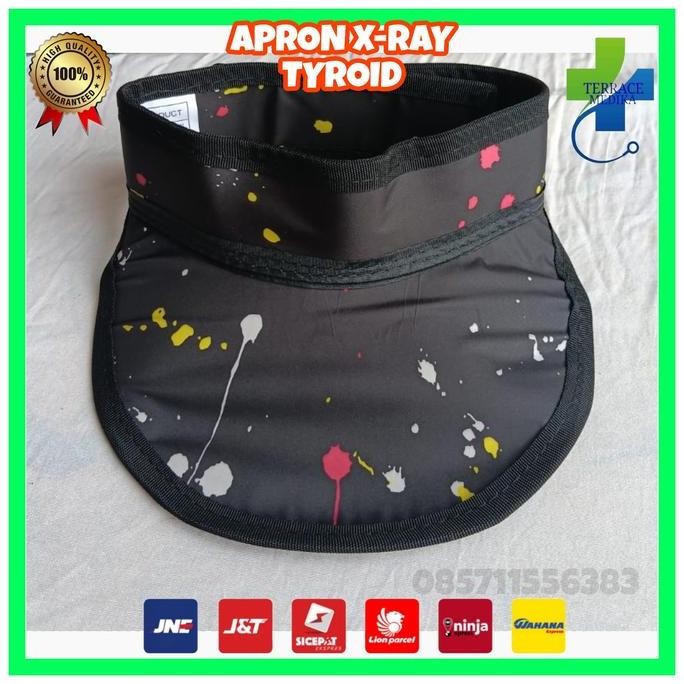 APRON TYROID X-RAY 0,5mmpb / apron tiroid penyangga leher x-ray