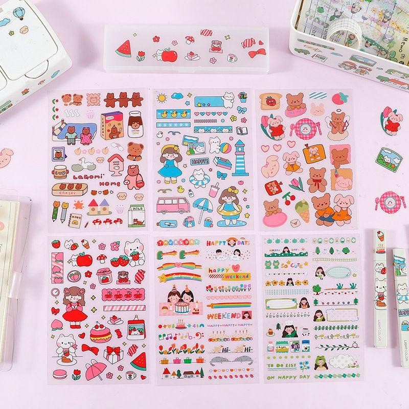 

Stickers Fancy Lucu - Bear Stickers - Cute Stickers