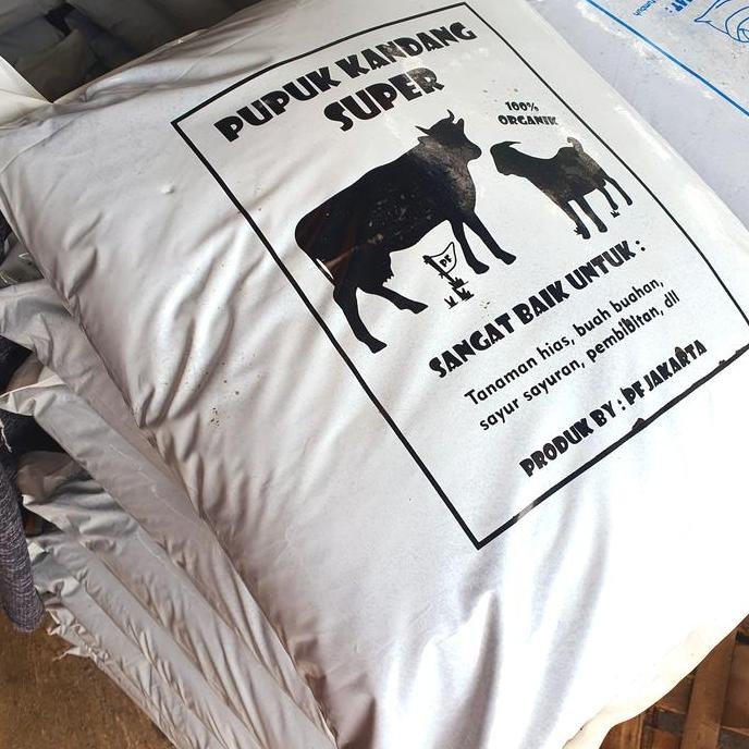 

Terlaris (Gojek Grab Only) Pupuk Kandang Super Sapi Kambing Halus Organik Subur