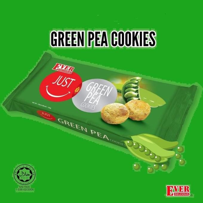 

Terlaris Ever Delicious Cookies/Green Pea Cookies/Sesame Cookies/Kue Kering Kacang Polong & Wijen 150Gr