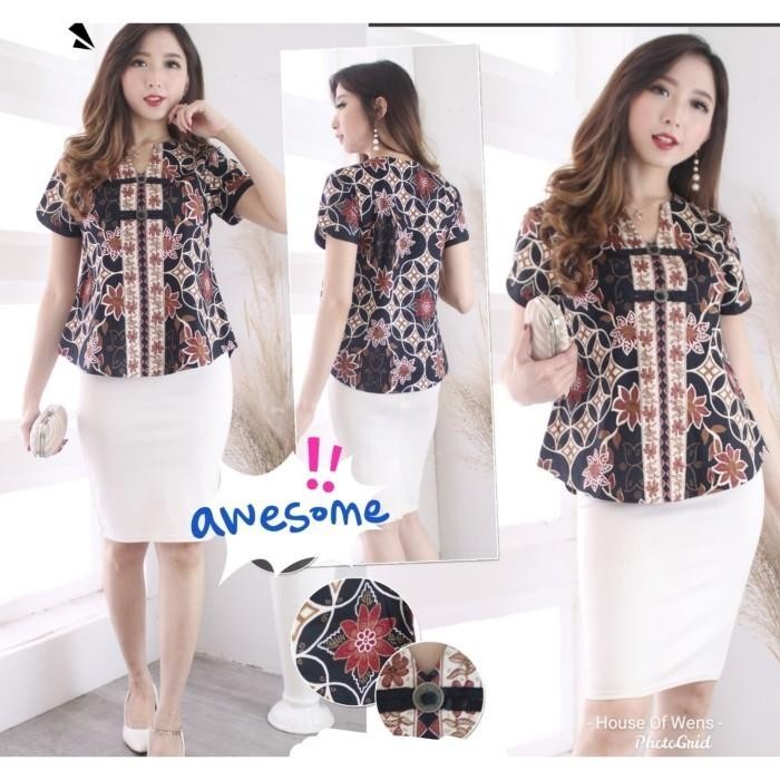 Batik By Luwen - Baju Atasan Batik - Baju Batik Luwen - Type 4