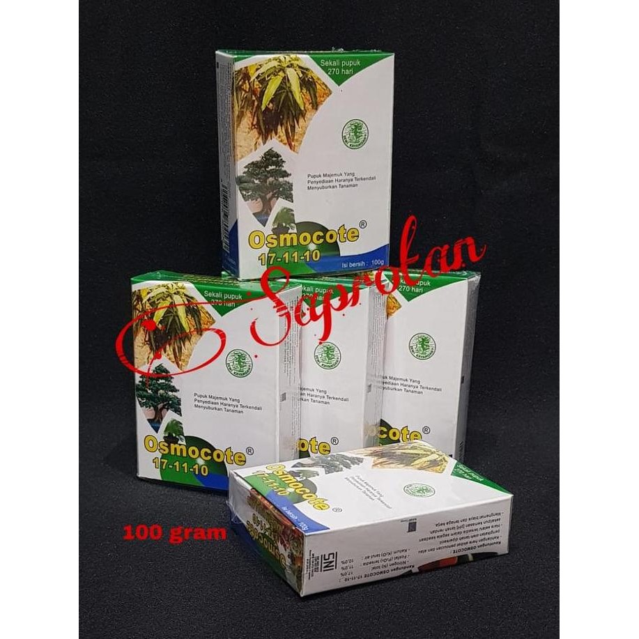 

Terlaris Dekastar 17-11-10+Te 100 Gram Pupuk Npk Daun Slow Release