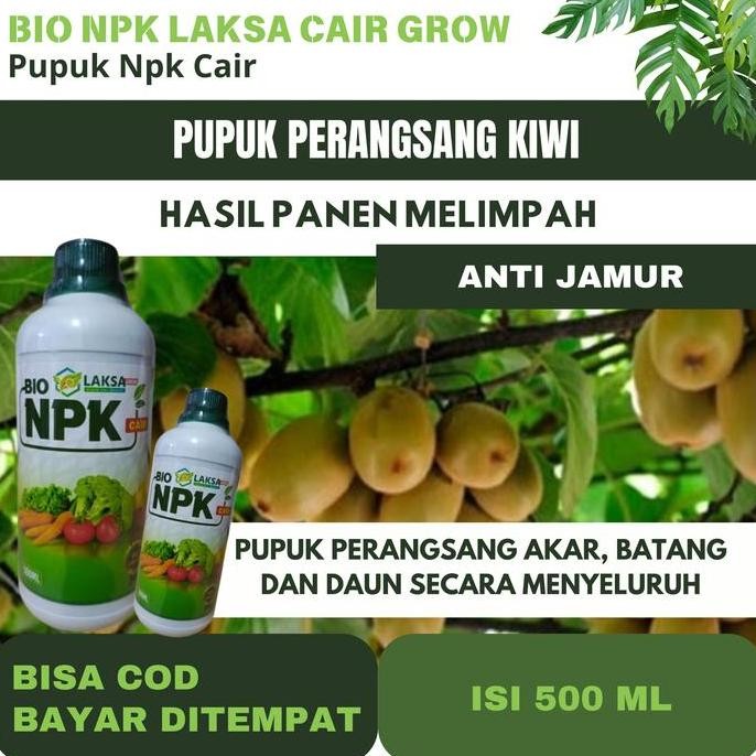 

Terlaris Pupuk Kiwi - Booster Buah Kiwi - Penyubur Buah Kiwi Bio Npk Cair Laksa Grow