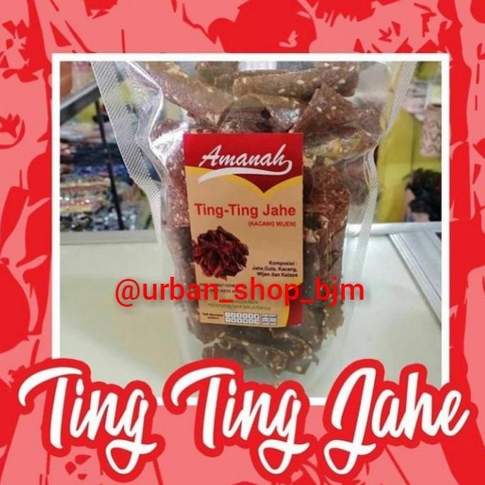 

Terlaris Ting-Ting Jahe Amanah (Kacang Wijen) Khas Kalsel Terviral