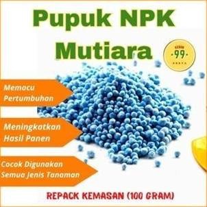 

Terlaris Pupuk Npk Mutiara 161616 Kemasan Repacking 100 Gram