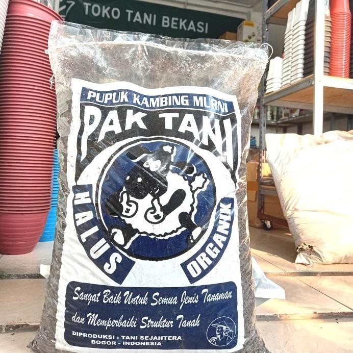 

Terlaris Pupuk Kandang Murni Kambing Merk Pak Tani Premium Ori