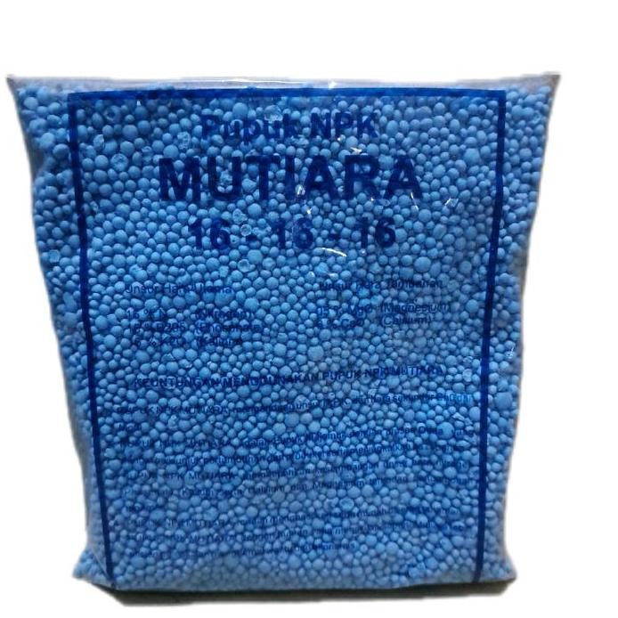 

Terlaris 500 Gram Repack Pupuk Npk Mutiara 16-16-16 Meroke