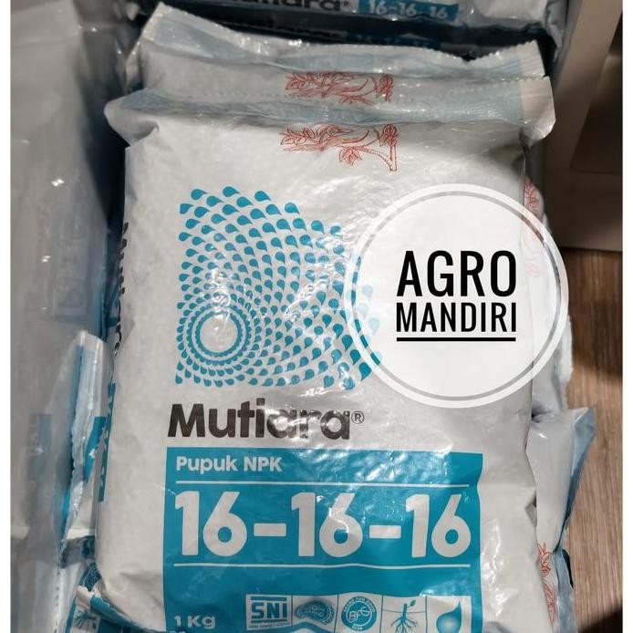 

Terlaris Pupuk Meroke Npk Mutiara 16-16-16 Kemasan Pabrik 1 Kg
