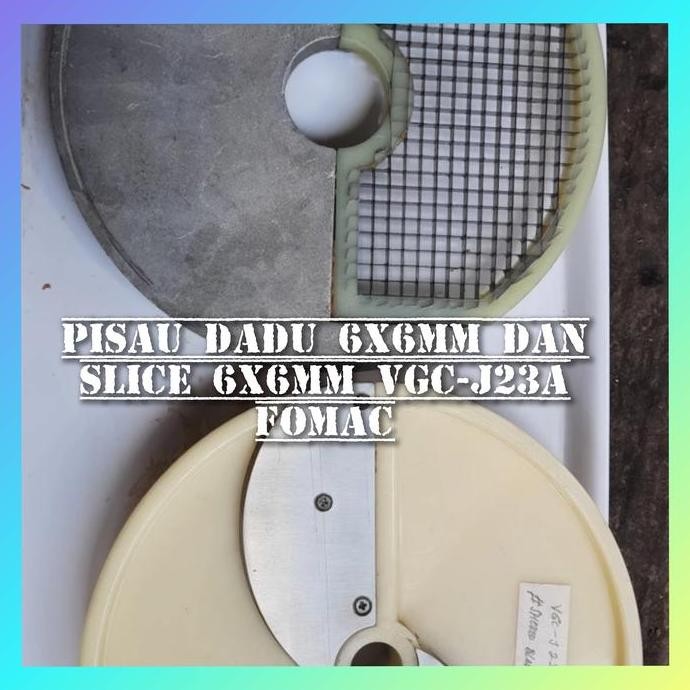 TERBARU - Paket Pisau Dadu 6x6mm dan Pisau Slice 6x6mm VGC-J23A