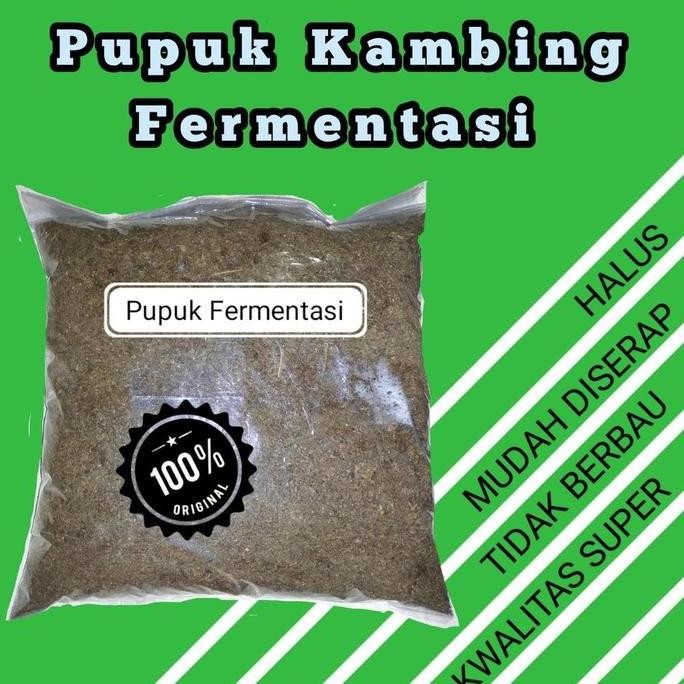 

Terlaris Pupuk Kandang Kambing Organik Fermentasi Premium 1 Kg