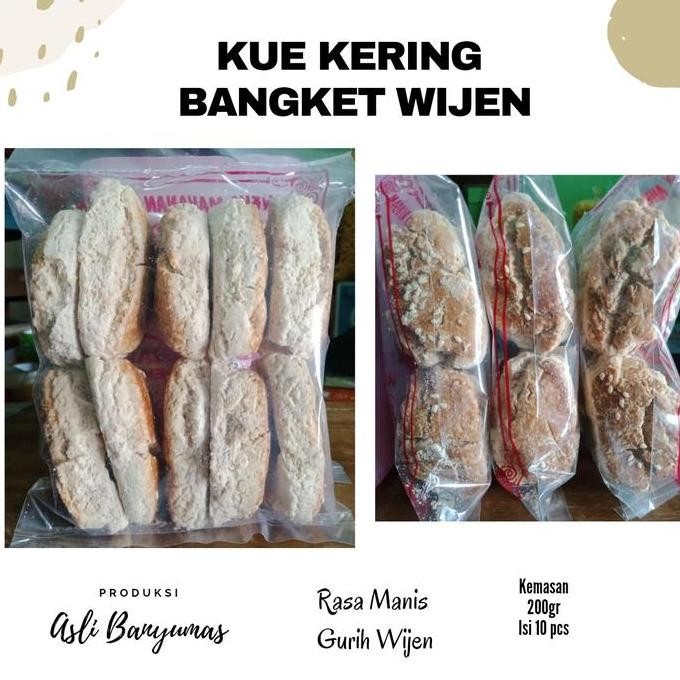 

Terlaris Kue Bangket Wijen Khas Banyumas
