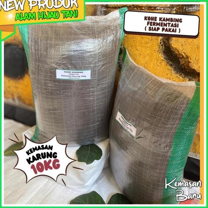 

Terlaris Pupuk Kandang Kambing 1 Karung - Kohe Kambing Fermentasi