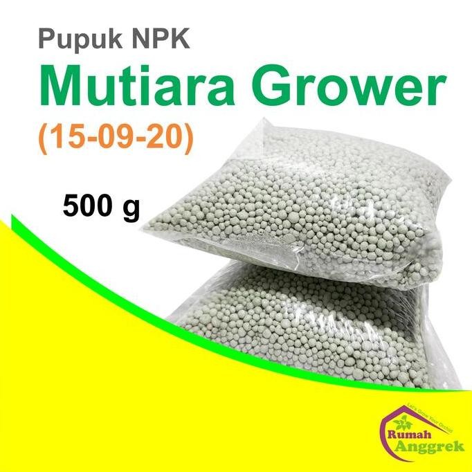 

Terlaris Pupuk Npk Mutiara Grower 15 - 09 -20 Repack 500 Gram Pupuk Seimbang Ma