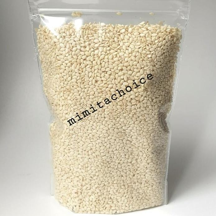 

Terlaris White Sesame Seed / Wijen Putih 100Gram