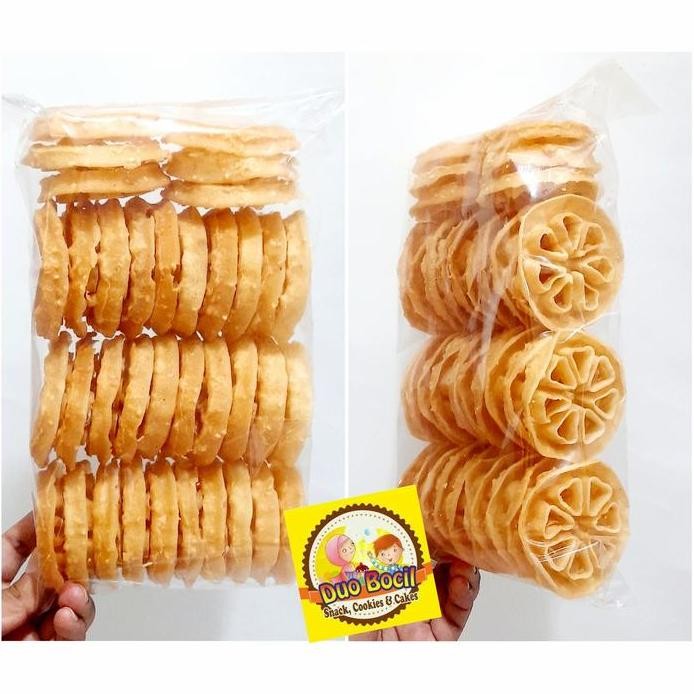 

Terlaris Kue Kembang Goyang Manis Wijen (Isi 36 Pcs) Asli Betawie