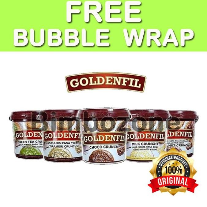

Produk Baru!! Bimbozone - Makanan Selai roti rasa coklat - Goldenfil Choco Crunchy