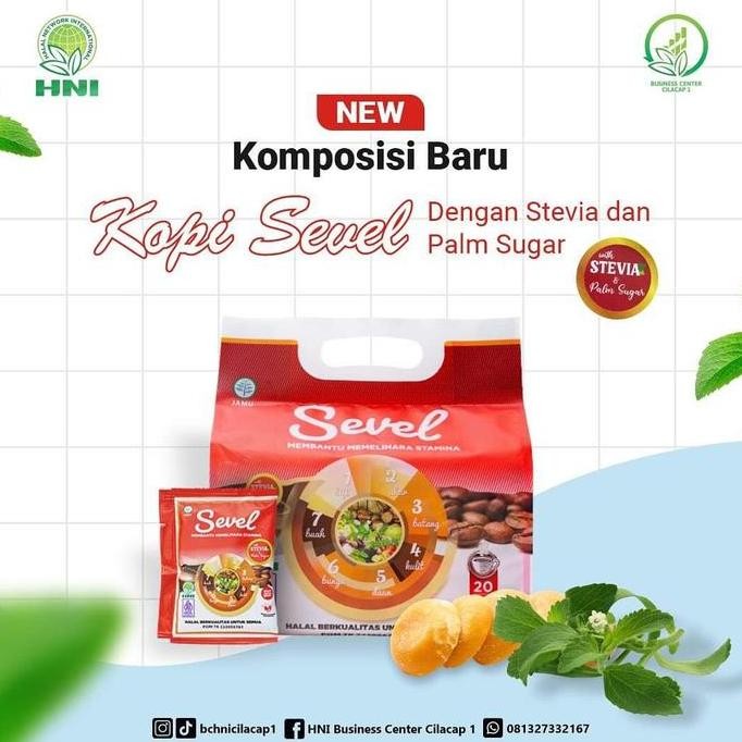 

Produk Baru!! Kopi Sevel isi 20 sachet kemasan baru
