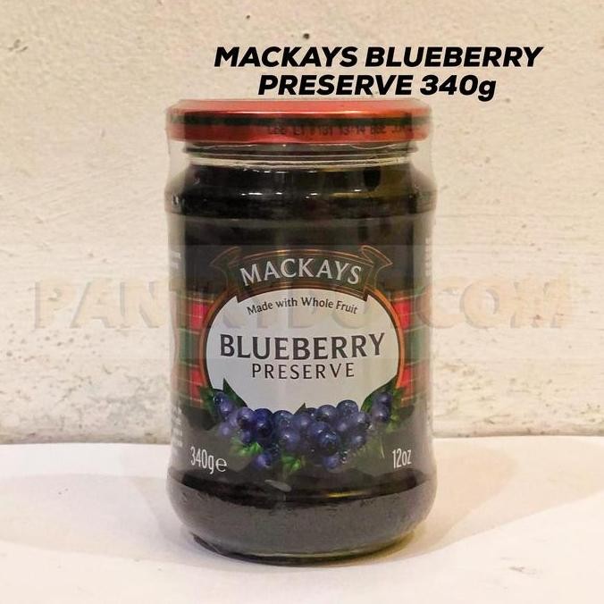

Produk Baru!! MACKAYS BLUBERRY PRESERVE JAM SELAI 340GRAM