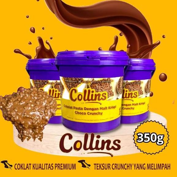 

Produk Baru!! Collins Dip Glaze 300gr Collins Choco Crunchy - Dipping Glaze Donat / Topping Selai Donat Coklat Lumer Aneka Rasa 300g 350g