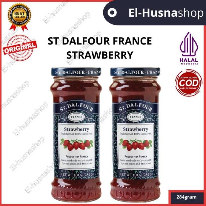 

Produk Baru!! St Dalfour Selai Rasa Strawberry Isi 284gram Fruit Spread Original