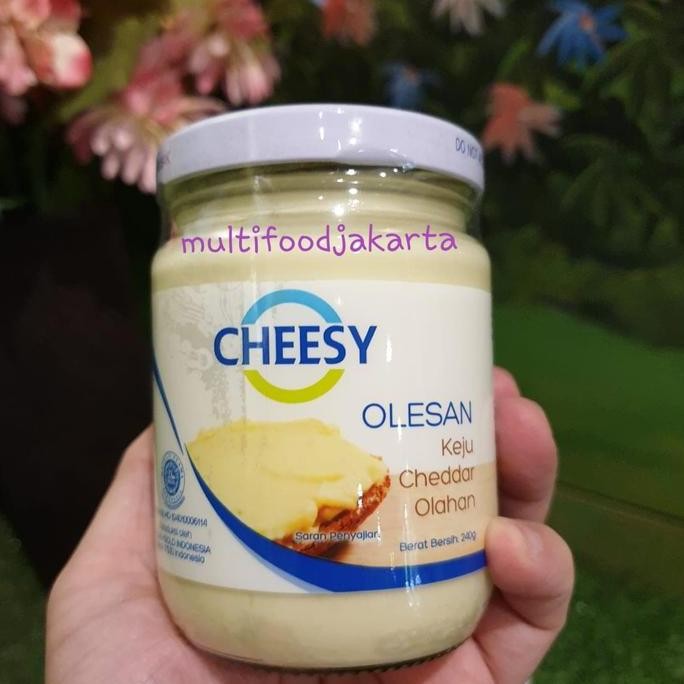 

Produk Baru!! keju cheesy spread 240gr / selai olesan / keju cheesy halal / cheesy