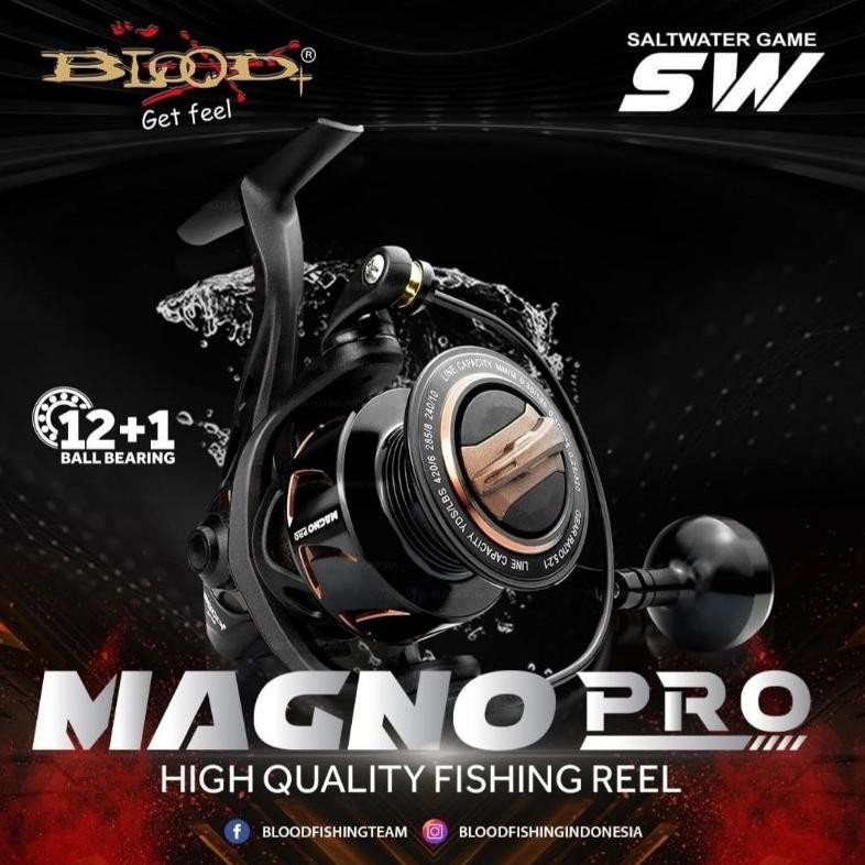 Reel Blood Magno Pro 3000 SW Power Handle AST