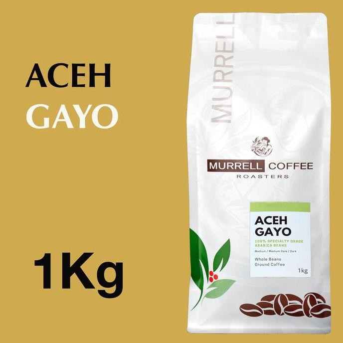 

1KG ACEH GAYO KOPI ARABICA SPECIALTY PREMIUM BIJI BUBUK MURRELL COFFEE TERMURAH