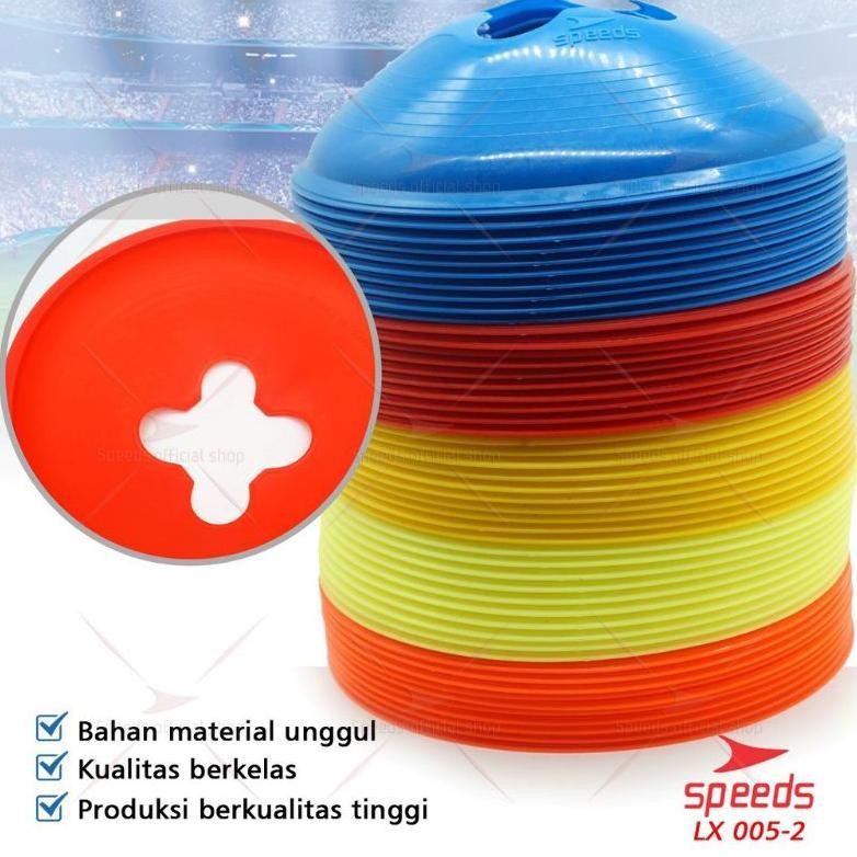 cone mangkok marker cone latihan futsal sepak bola 1 set isi 50 AST