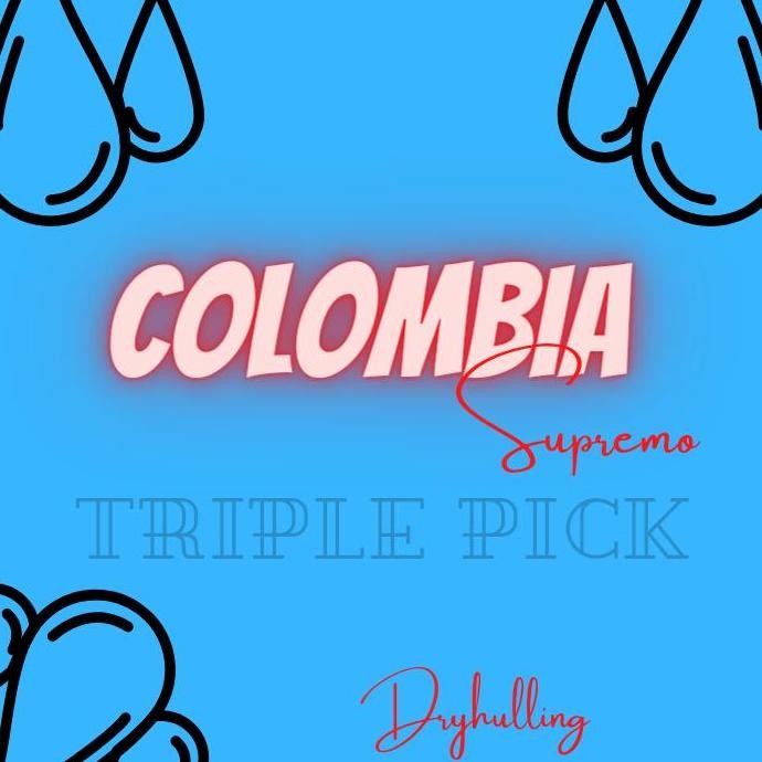 

GREEN BEAN / BIJI KOPI ARABIKA IMPORT COLOMBIA SUPREMO HUILA - WASHED TERMURAH