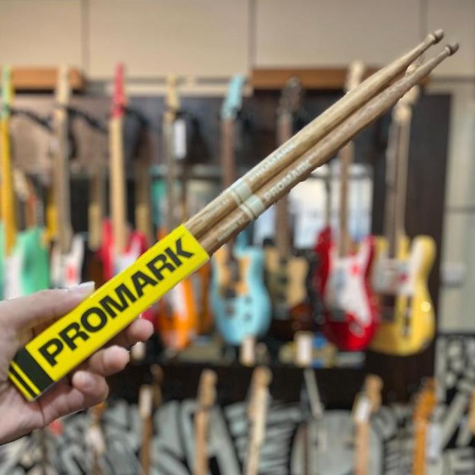 Terlaris Promark Rebound Firegrain Drum Stick - Stik Drum | 5A 5B 2B 7A Ready Stok