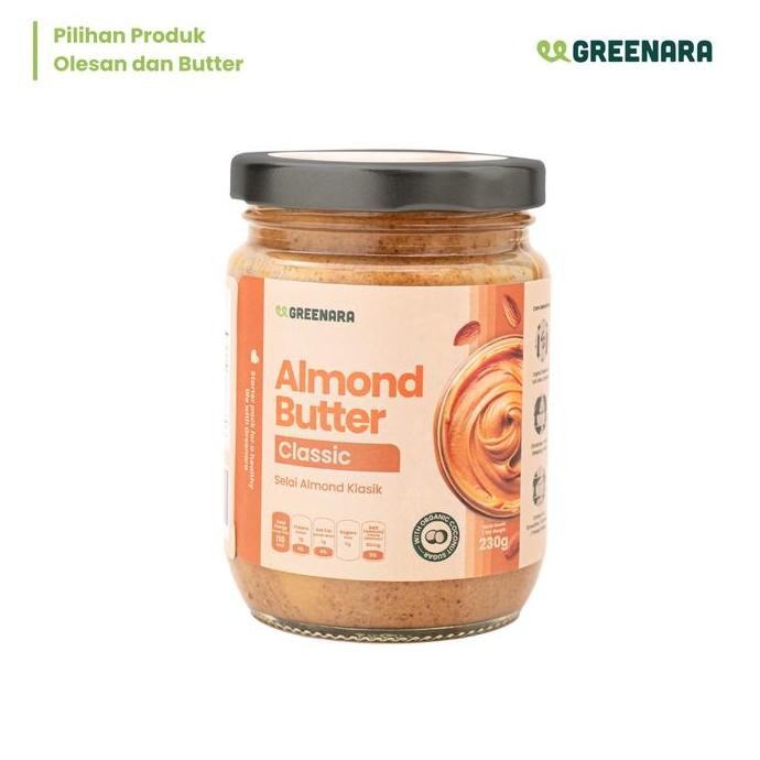 

Produk Baru!! Classic Almond Butter 230gr / Selai Almond
