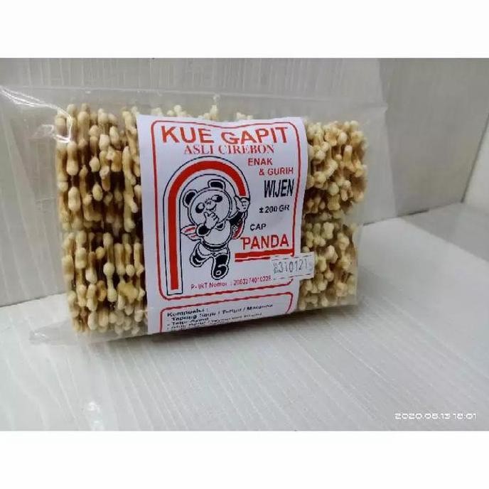 

Terlaris Kue Gapit Panda Rasa Wijen Berat - 200 Gram Khas Cirebon