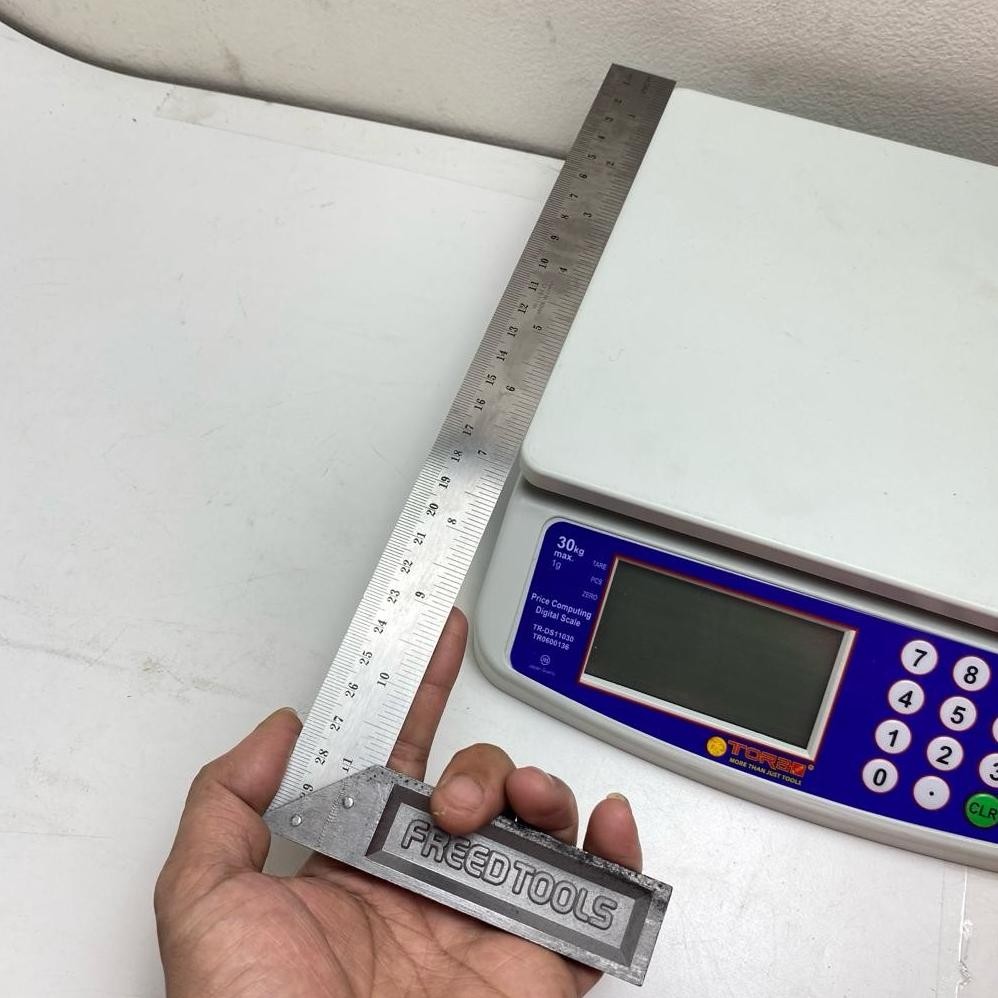 

Mega Sale Iqr-914 Penggaris Siku Tukang Grafir Jumbo 12 Inci 30Cm Garis Sudut Stainless Ukur Viral