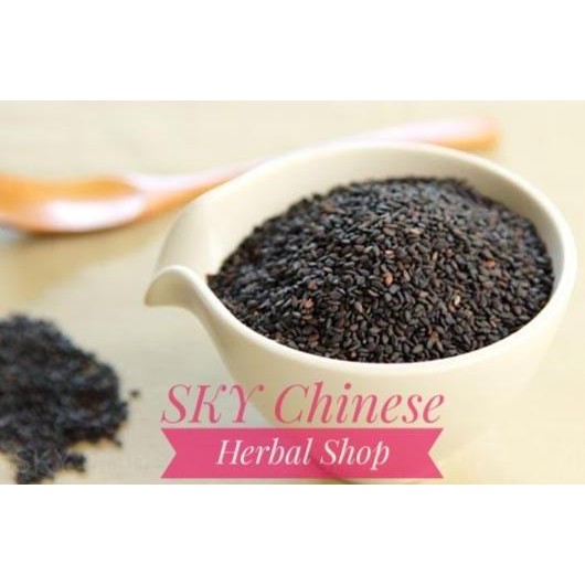 

Terlaris (100 Gram) Wijen Hitam Organik/ Roasted Black Sesame Seeds/ Hei Zhi Ma